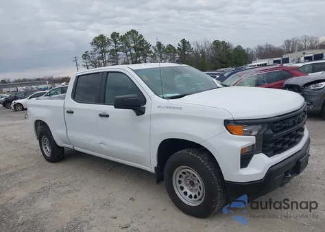 2022 Chevrolet Silverado 1500 4Wd Standard Bed Wt из США, поврежденный, VIN 3GCPDAEK4NG622980